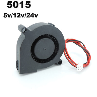 DC 5v 12v 24V 5015 Радиален турбо вентилатор 50x15MM 3D принтер Аксесоари Вентилатор 50MM безчетков DC охлаждащ вентилатор 5CM охлаждащ вентилатор