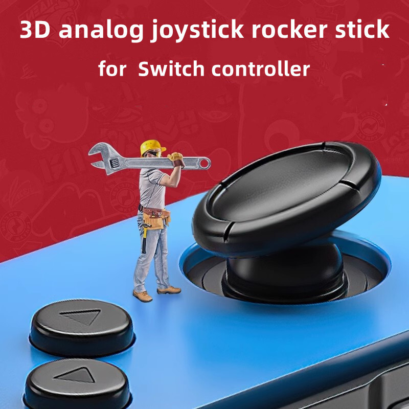 1/2/4 komada za Nintendo Switch/Switch Lite Controller 3D zamjenski joystick Analogni lijevi/desni joysticks Rocker Thumb Stick