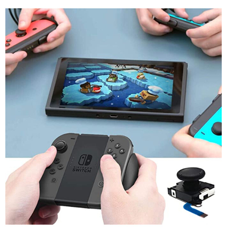1/2/4 komada za Nintendo Switch/Switch Lite Controller 3D zamjenski joystick Analogni lijevi/desni joysticks Rocker Thumb Stick