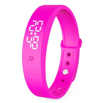 LED digitalna pametna narukvica Vodootporni pametni sat Smart Band s monitorom tjelesne temperature Smart Band Vibration Alarm Podsjetnik
