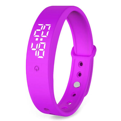 LED digitalna pametna narukvica Vodootporni pametni sat Smart Band s monitorom tjelesne temperature Smart Band Vibration Alarm Podsjetnik