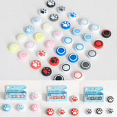 4 τμχ Κάλυμμα Joystick Cap Grip Grip Stick από σιλικόνη για PlayStation Psvita PS Vita PSV 1000 Fat/2000 Slim Protector Case