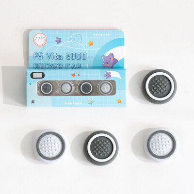 4 τμχ Κάλυμμα Joystick Cap Grip Grip Stick από σιλικόνη για PlayStation Psvita PS Vita PSV 1000 Fat/2000 Slim Protector Case