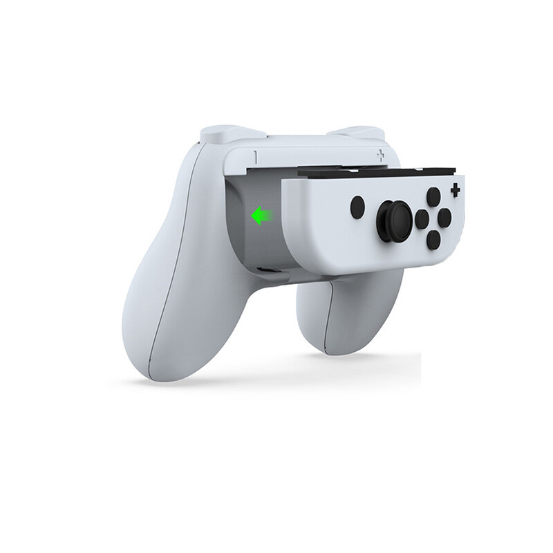 1 db Joycon konzol állványtartó kompatibilis Nintendo kapcsolóval és OLED JOY CON kontrollerrel Gamepad fogantyús fogantyútartozékok