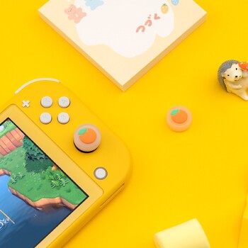 GeekShare Joy Con Thumb Grip Caps Силиконови плодови капачки за джойстик за Nintendo Switch OLED Thumb Stick Grips за Switch Lite