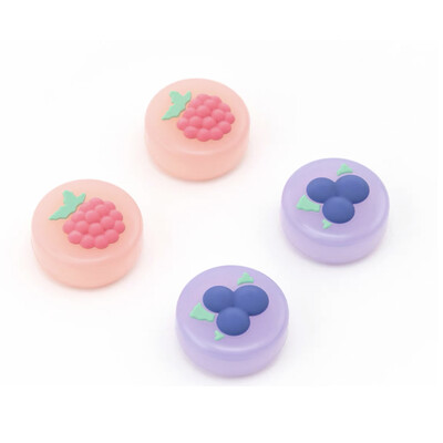 Φρούτα παγωτό διακόπτη Thumb Grip Cap 4PCS Joystick Protective Cover NS Lite Thumbstick Case for Nintendo Switch Accessories