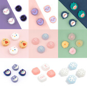 Cute Pig Duck Thumb Stick Grip Cap Joystick Προστατευτικό κάλυμμα για Nintendo Switch NS Lite Joy-con Ελεγκτή Thumbstick Θήκη