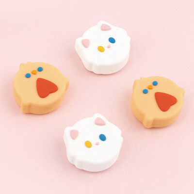 Cute Pig Duck Thumb Stick Grip Cap Joystick Προστατευτικό κάλυμμα για Nintendo Switch NS Lite Joy-con Ελεγκτή Thumbstick Θήκη