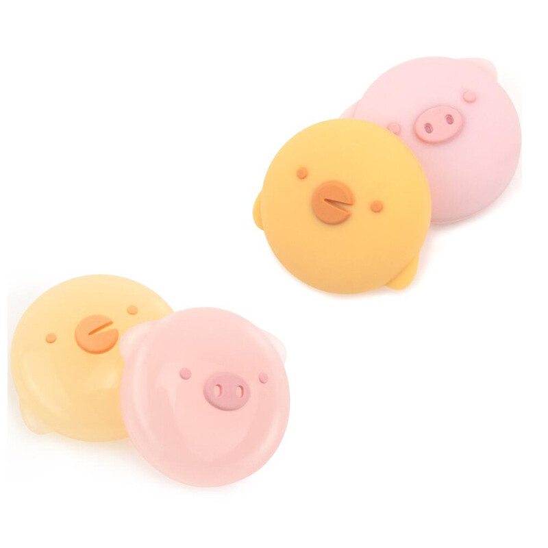Cute Pig Duck Thumb Stick Grip Cap Joystick Προστατευτικό κάλυμμα για Nintendo Switch NS Lite Joy-con Ελεγκτή Thumbstick Θήκη