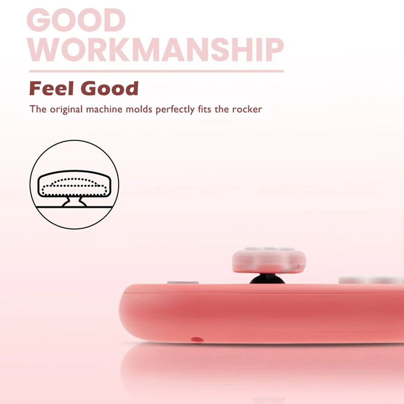 NOVÝ 4KS/Sada silikónových analógových krytov, ochranný kryt tlačidiel, puzdro pre Nintendo Switch OLED Joy-Con, kryt na palec pre NS Switch