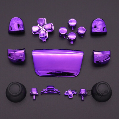 Για PS5 BDM-010 V1 λαβή καπάκι joystick με αντίχειρα L1 R1 L2 R2 Κουμπί D-pad Κουμπί επιχρωμιωμένο με PS5 επίχρυσο ελεγκτή PS5