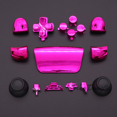 Για PS5 BDM-010 V1 λαβή καπάκι joystick με αντίχειρα L1 R1 L2 R2 Κουμπί D-pad Κουμπί επιχρωμιωμένο με PS5 επίχρυσο ελεγκτή PS5