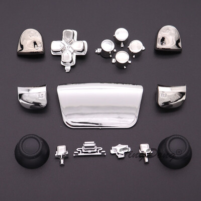 Για PS5 BDM-010 V1 λαβή καπάκι joystick με αντίχειρα L1 R1 L2 R2 Κουμπί D-pad Κουμπί επιχρωμιωμένο με PS5 επίχρυσο ελεγκτή PS5