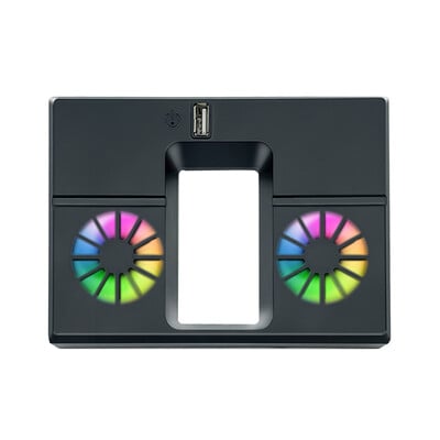 За Xbox Series X конзола Охлаждащ вентилатор Докинг станция Вертикална стойка с двойни вентилатори и USB охлаждаща стойка Охлаждане за Xbox Series X