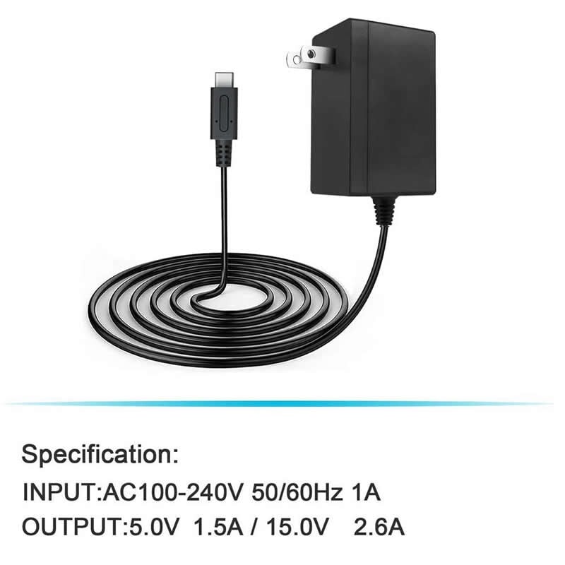 Adaptér/nabíjačka GILGOTT EU US UK pre Nintendo Switch NS Lite OLED Dock Station s rýchlonabíjacou zásuvkou
