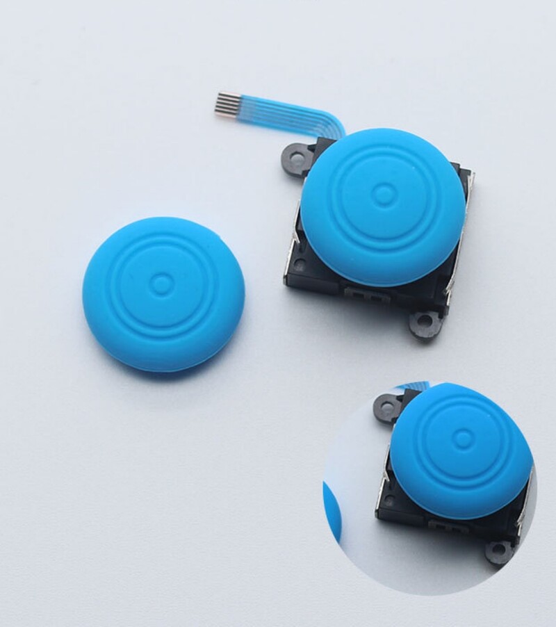 8 vnt. pakaitiniai silikoniniai nykščių svirties vairasvirtės dangteliai, skirti Nintend Switch valdiklio apsaugai silikoniniai lazdelių dangteliai, skirti Joycon