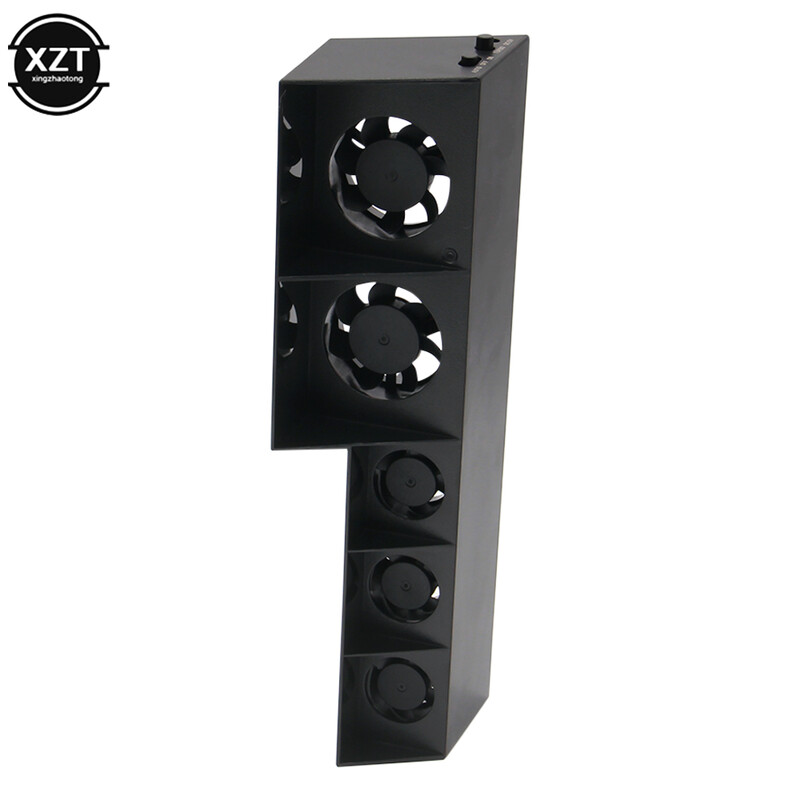 Ventilator de răcire nou pentru răcitor de consolă PS4 pentru PS4 USB extern cu 5 ventilatoare Super Turbo control al temperaturii pentru Playstation 4 d25