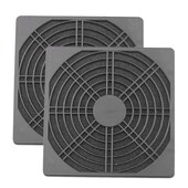 2 gab Putekļu necaurlaidīgs ventilatora aizsargs ABS datora ventilatora režģis 120 mm ventilatora filtrs ventilatora sieta vāks bez instrumenta ventilatora sietiņš