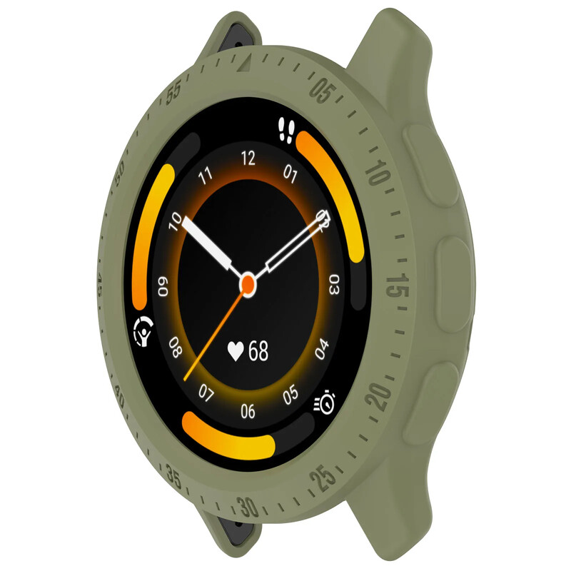 TPU dobs futrālis Garmin Venu 3 / 3S ekrāna aizsargam Bufera aizsargapvalks Garmin Venu 3 3S viedpulksteņa aizsargrāmim