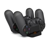 USB докинг станция с двойно зареждане за PS4 контролер Гейминг стойка за зареждане стойка за Sony PlayStation 4 безжичен геймпад Controle зарядно устройство