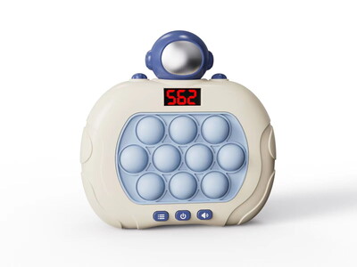 999 razina Electronic Pop Quick Push Igraća konzola s LED zaslonom Anti-stres senzorne igračke s mjehurićima za djecu Darovi
