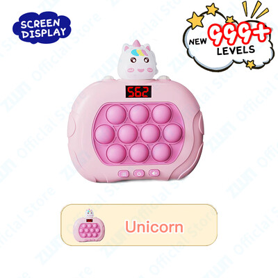 999 razina Electronic Pop Quick Push Igraća konzola s LED zaslonom Anti-stres senzorne igračke s mjehurićima za djecu Darovi