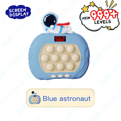 999 razina Electronic Pop Quick Push Igraća konzola s LED zaslonom Anti-stres senzorne igračke s mjehurićima za djecu Darovi