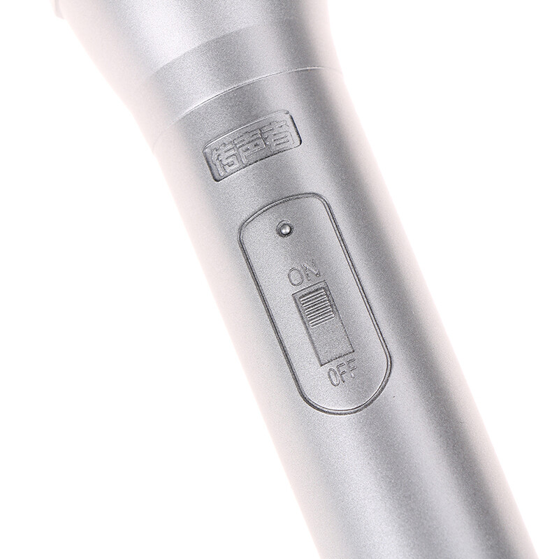 Műanyag kézi hamis kellékmikrofon színpadi előadásokhoz, táncbemutatókhoz Fényképészeti Kiegészítők Eszközök