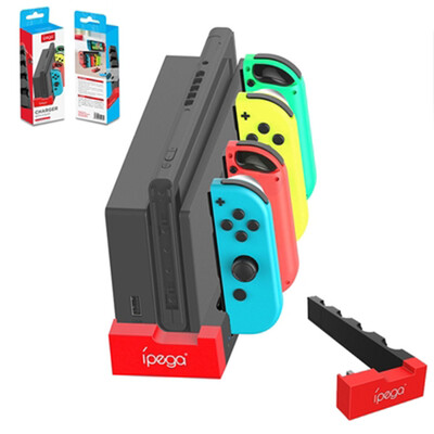 PG-9186 Controller Încărcător Dock de încărcare Suport statie Suport pentru consola de jocuri Nintendo Switch Joy-Con cu indicator