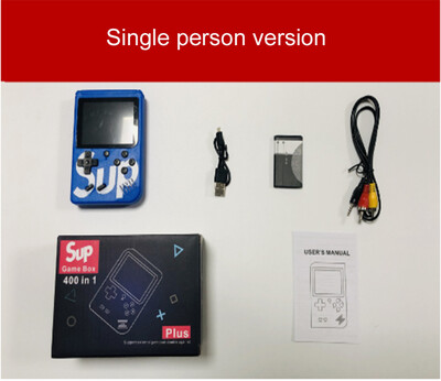Retro nešiojamasis mini delninis vaizdo žaidimų konsolė 8 bitų 3,0 colio spalvotas LCD vaikams spalvotas žaidimų grotuvas Integruotas 400 žaidimų