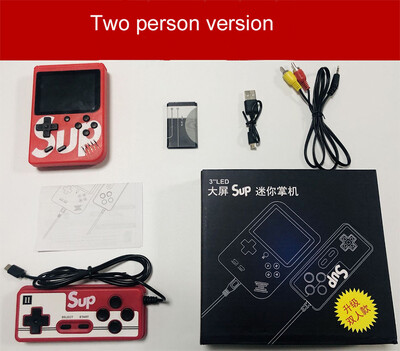 Retro nešiojamasis mini delninis vaizdo žaidimų konsolė 8 bitų 3,0 colio spalvotas LCD vaikams spalvotas žaidimų grotuvas Integruotas 400 žaidimų