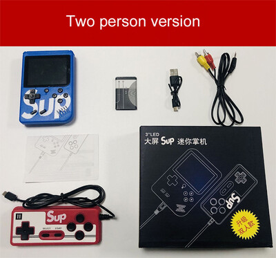 Retro nešiojamasis mini delninis vaizdo žaidimų konsolė 8 bitų 3,0 colio spalvotas LCD vaikams spalvotas žaidimų grotuvas Integruotas 400 žaidimų