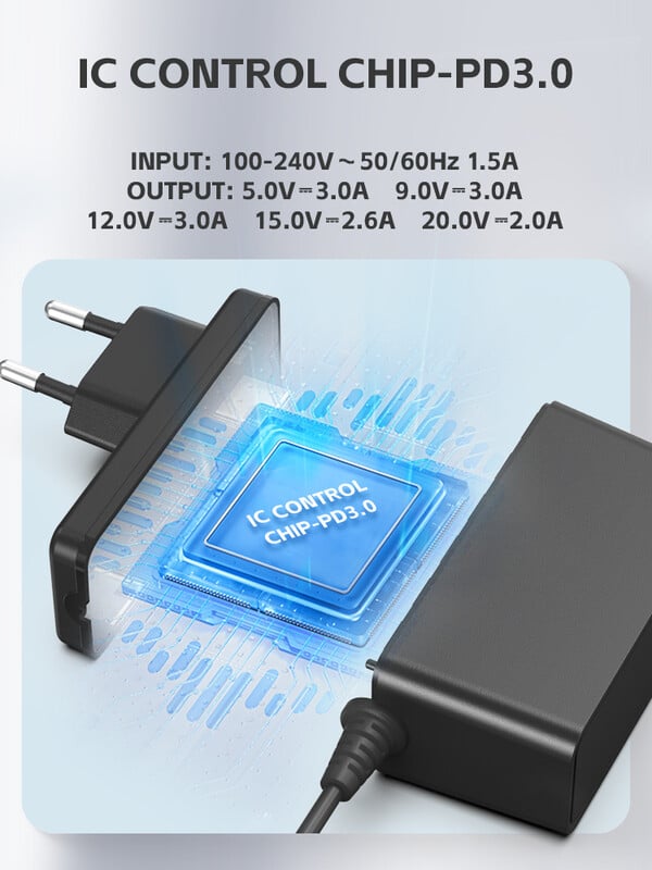 DATA FROG EU/US Plug kintamosios srovės adapterio įkroviklis, skirtas Nintendo Switch OLED Travel Home Charging Type C USB maitinimo šaltinis, skirtas Nintend Switch