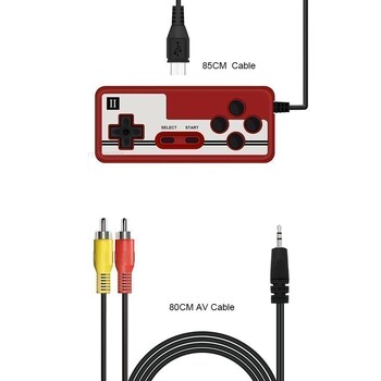 Mini Handheld Game Player Retro Game Boy Φορητό 8-bit 3,0 ιντσών LCD κονσόλα βιντεοπαιχνιδιών Ενσωματωμένη 500 παιχνίδια για παιδιά Δώρο