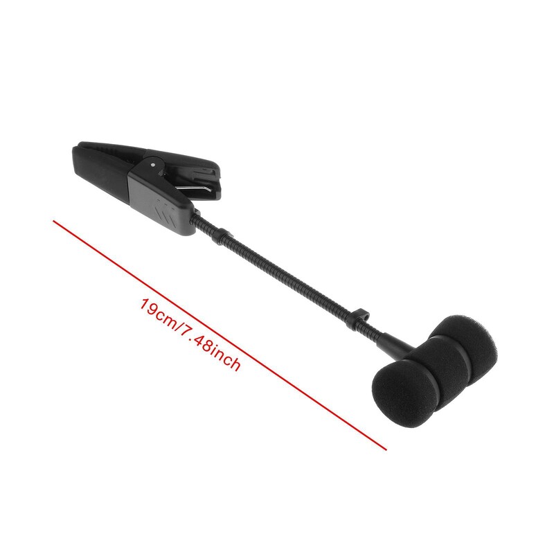 Mikrofon bilincs mikrofon állvány nélkül Szélálló szaxofon, Erhu, Hulusi, fuvola szaxofon klip Mikrofon állvány mikrofon mikrofon klip