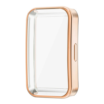 Husă moale din TPU pentru Huawei Band 9 / 8 Shell Frame Bumper Protector de ecran Glass Band9 Full Clear Protective Cover