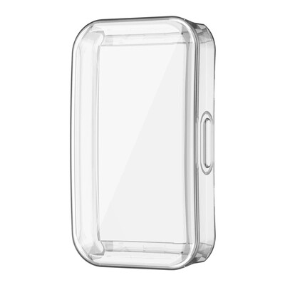 Husă moale din TPU pentru Huawei Band 9 / 8 Shell Frame Bumper Protector de ecran Glass Band9 Full Clear Protective Cover