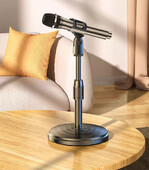 Suport pentru microfon de masă Suport reglabil pentru microfon Suport microfon Suport microfon de birou Accesorii pentru transmisie în direct