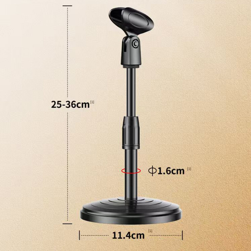 Suport pentru microfon de masă Suport reglabil pentru microfon Suport microfon Suport microfon de birou Accesorii pentru transmisie în direct