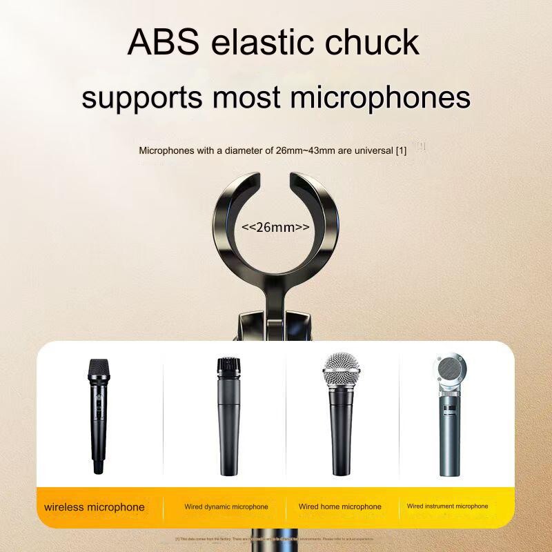 Suport pentru microfon de masă Suport reglabil pentru microfon Suport microfon Suport microfon de birou Accesorii pentru transmisie în direct