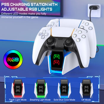 DinoFire PlayStation 5 Slim/PlayStation 5 Cooling Station ,Για φορτιστή ελεγκτή PlayStation