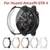 Προστατευτικό κάλυμμα για Amazfit GTR 4 Soft TPU Plating Screen Protector Πλήρες κάλυμμα για αξεσουάρ Smart Watch Huami Amazfit GTR4