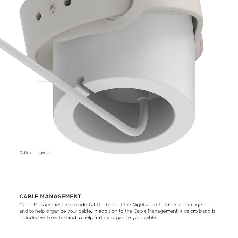 Suport de încărcare pentru Apple Watch Series 9 8 7 6 Ultra 2 Suport de încărcare de birou din silicon Stație de andocare Suport cablu de încărcare iWatch