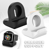 Silikónový držiak pre Apple Watch Series 5/4/3/2/1, stojan na nočný stolík, nabíjacia stanica pre iWatch