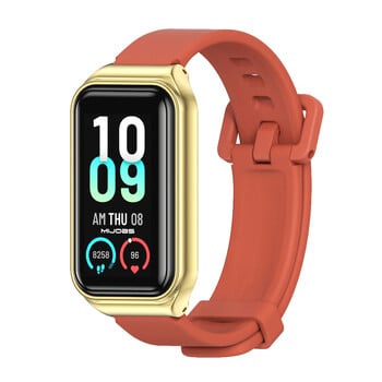 Силиконова каишка за Amazfit Band 7 Wristband Мека каишка за часовник Резервна гривна за Huami Amazfit 7 Band водоустойчива каишка за часовник