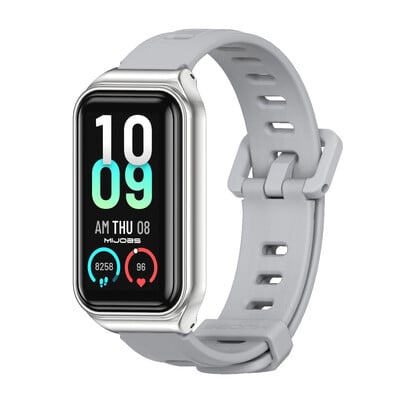 Curea din silicon pentru bratara Amazfit Band 7 Bratara moale de inlocuire pentru banda de ceas Huami Amazfit 7 Banda rezistenta la apa