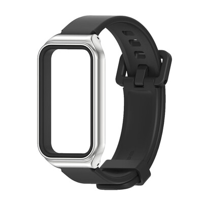 Curea din silicon pentru bratara Amazfit Band 7 Bratara moale de inlocuire pentru banda de ceas Huami Amazfit 7 Banda rezistenta la apa