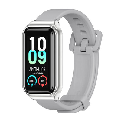 Curea din silicon pentru bratara Amazfit Band 7 Bratara moale de inlocuire pentru banda de ceas Huami Amazfit 7 Banda rezistenta la apa