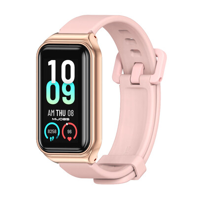 Curea din silicon pentru bratara Amazfit Band 7 Bratara moale de inlocuire pentru banda de ceas Huami Amazfit 7 Banda rezistenta la apa