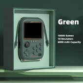 Nešiojamas žaidimų maitinimo blokas, 6000 mAh talpa, 3,2 colio LCD ekranas, 10 000 ir daugiau žaidimų, retro žaidimų konsolė, 2 vėlesnių versijų palaikymas